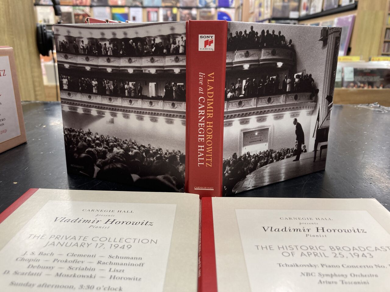 9/7(月)【中古CD】VLADIMIR HOROWITZ/LIVE AT CARNEGIE HALL(41CD+DVD