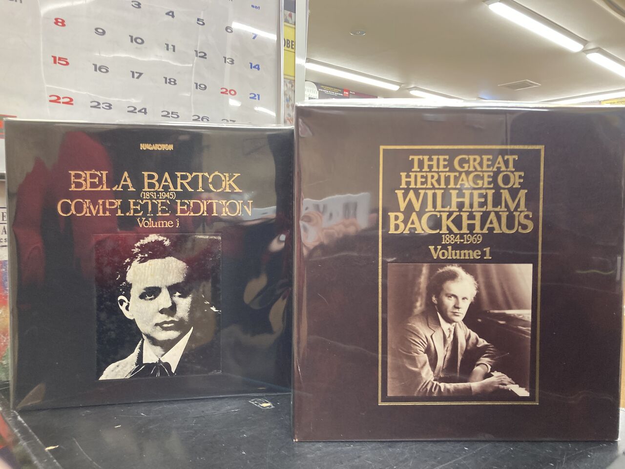 3/10(火)【中古レコード】新入荷☆バックハウス大全集＆バルトーク全集 
