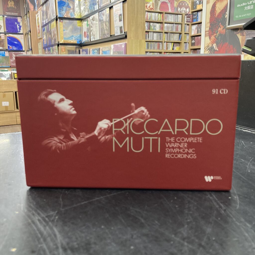 9/1(火)【中古CD】RICCARD MUTI COMPLETE WARNER SYMPHONIC RECORDINGS