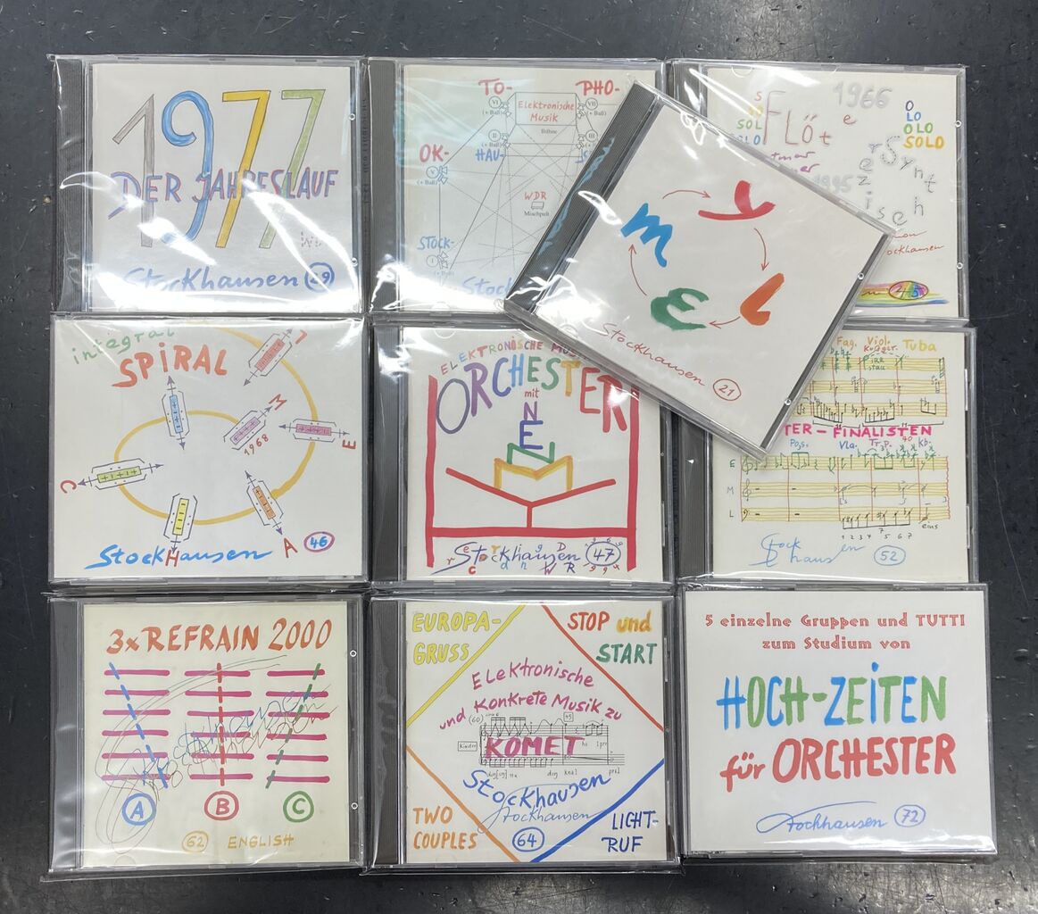 7/26(日)【中古CD】シュトックハウゼン 稀少規格 まとめて入荷