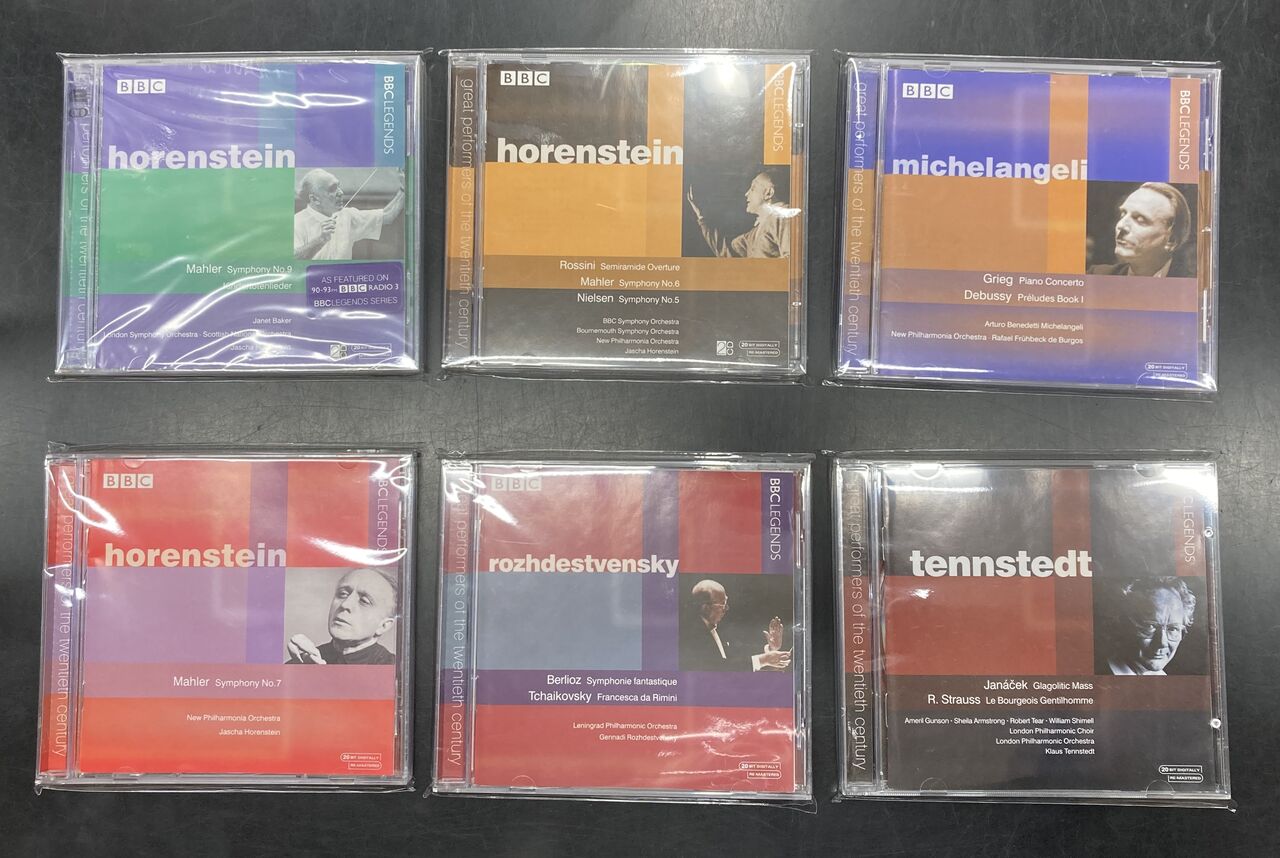 2CD BBCレジェンド ホーレンシュタイン/バルビローリ指揮 マーラー 2CD BBCレジェンド ホーレンシュタイン/バルビローリ指揮