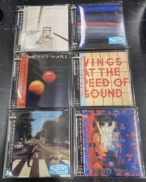 中古ROCK/CD】ポールマッカートニーの紙ジャケCDが各種入荷
