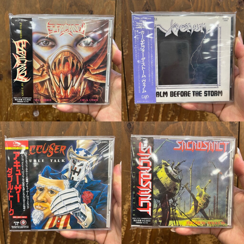 メタル中古CD　まとめ売り　　送料無料 国内廃盤】稀少!メタルCDまとめて入荷【帯付】 : CD・レコード 販売
