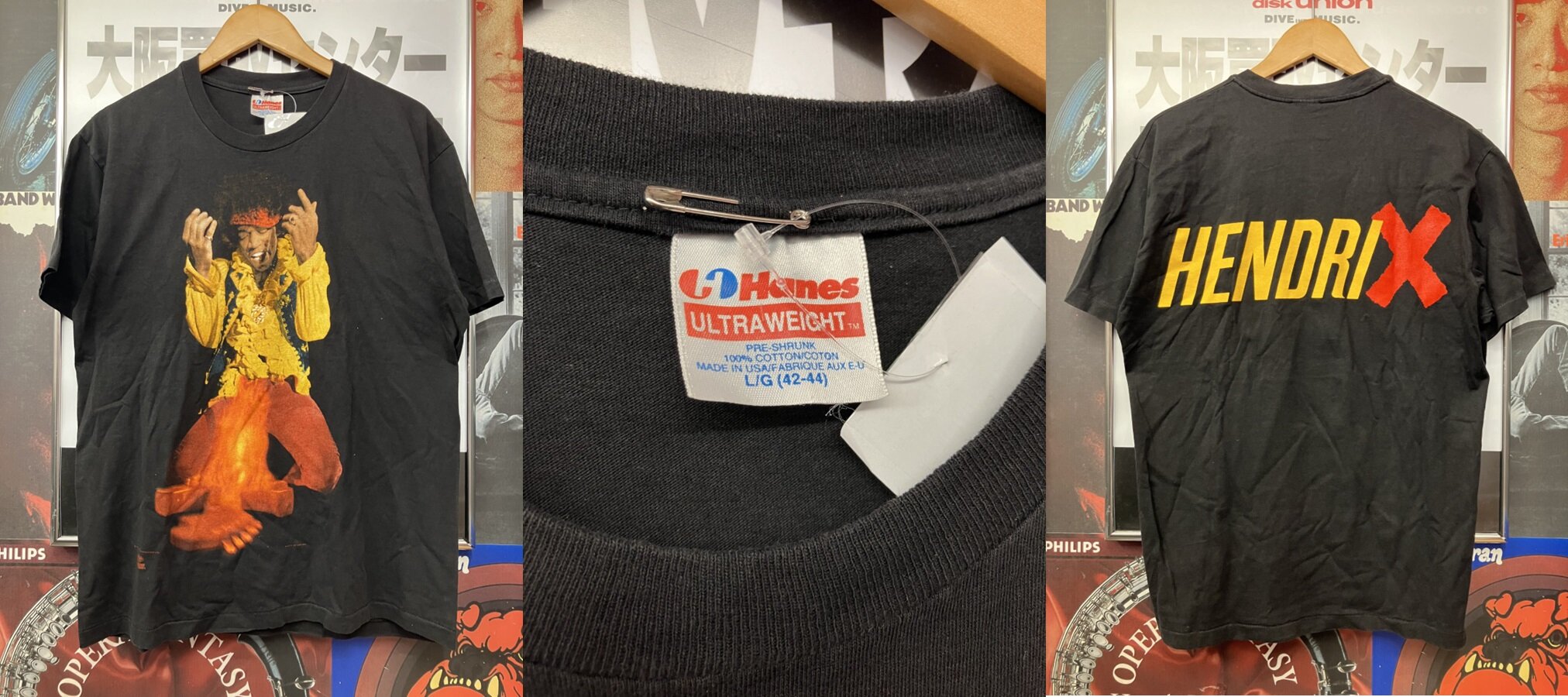 本日入荷、おすすめTシャツ！エアロスミス､ジミヘンドリックス