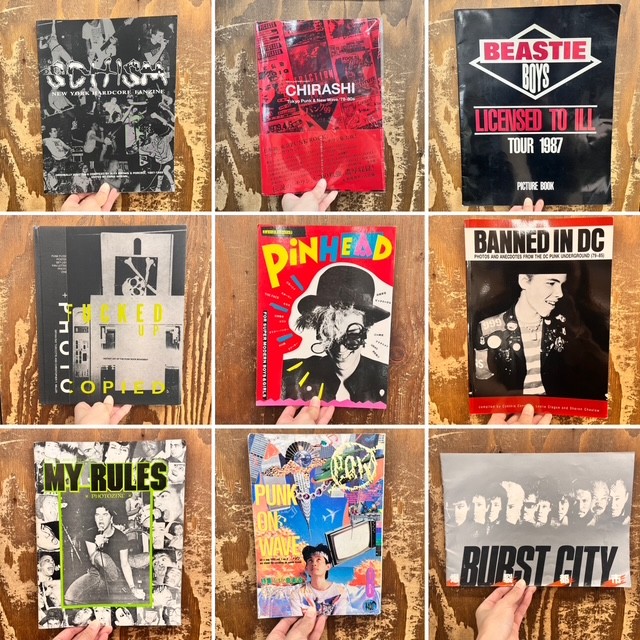 稀少本多数！】「PINHEAD」などPUNK写真集、パンフレットなど