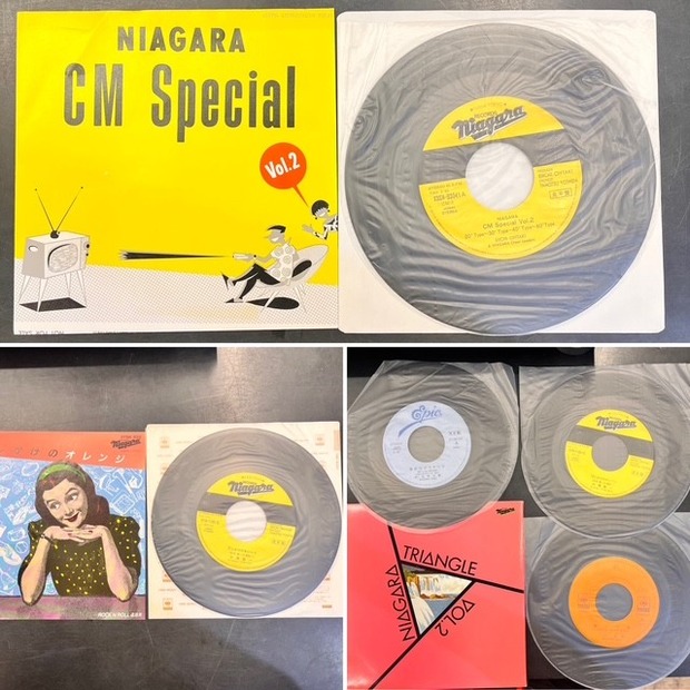 大滝詠一 NIAGARA 45RPM VOX 7インチ盤9枚+CD+ブックレット