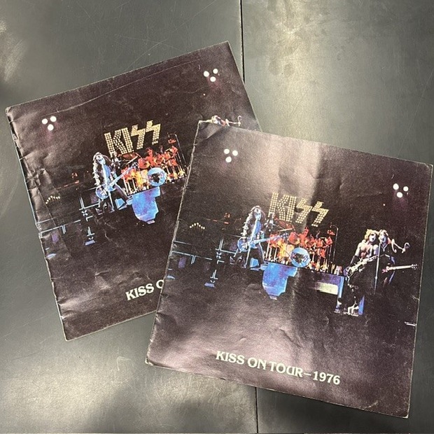 SOLD OUT!【輸入版！】KISS 「KISS ON TOUR-1976」パンフレット入荷