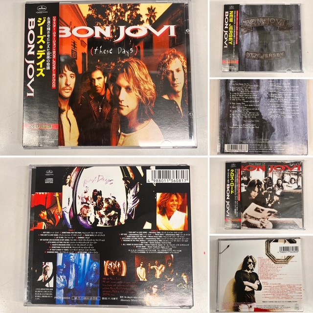 廃盤】BON JOVI/GUNS 'N ROSES/MOTLEY CLUE 稀少CD入荷！【旧規格