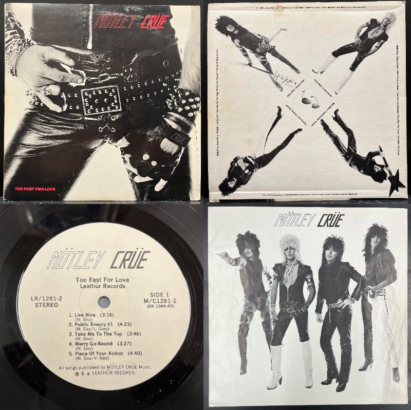 Mötley Crüe レコードまとめ売りヘヴィメタル