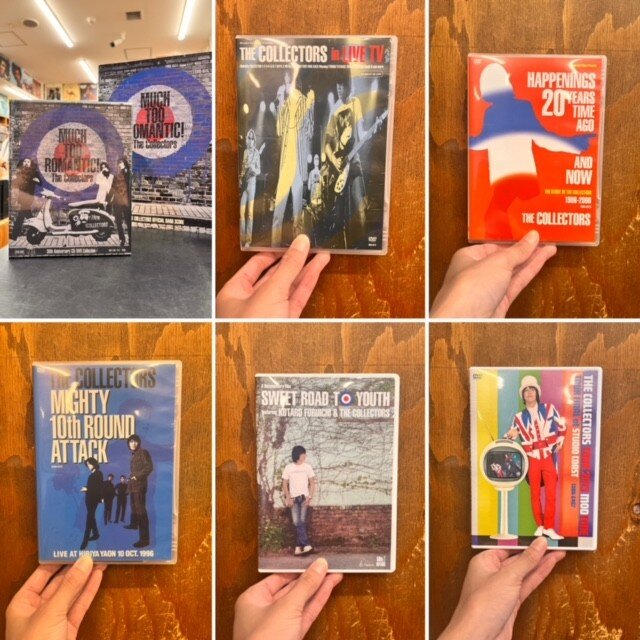 流行り の ブランド - 2024年おすすめのアイテム満載 THE COLLECTORS】LIVE DVDまとめて入荷!! : CD・レコード 販売 ポップス/ロック(邦楽)