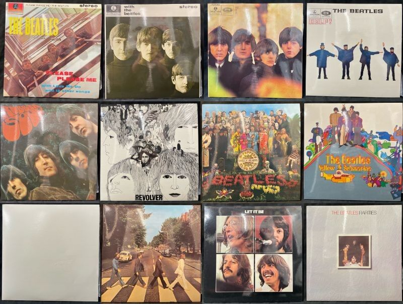 幸せなふたりに贈る結婚祝い LP】12/20(火) 中古/ROCK 最人気の''BEATLES NEW COLLECTION'' 洋楽