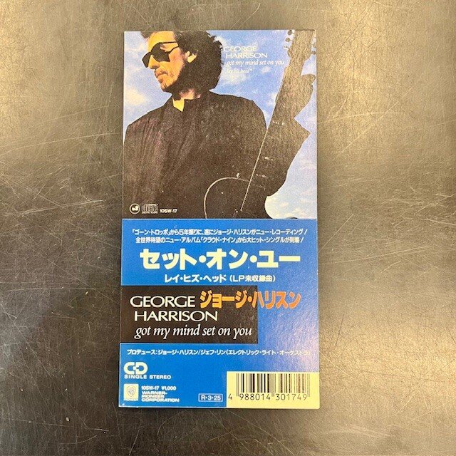 希少!】GEORGE HARRISONの8㎝CD5タイトルまとめて入荷してます 希少!】GEORGE HARRISONの8㎝CD5タイトルまとめて入荷してます