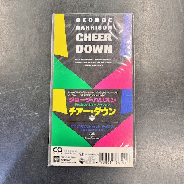 希少!】GEORGE HARRISONの8㎝CD5タイトルまとめて入荷してます 希少!】GEORGE HARRISONの8㎝CD5タイトルまとめて入荷してます