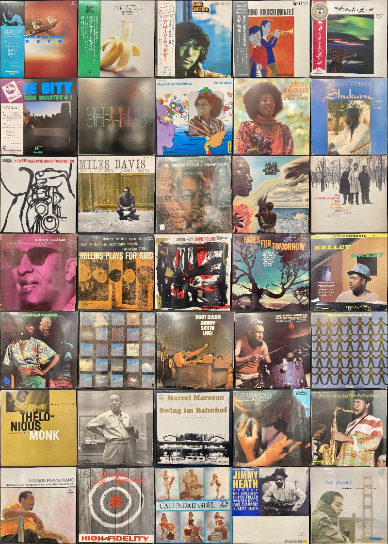 オンライン出品いたしました 12/6(土) 「JAZZ廃盤レコードセール～10th