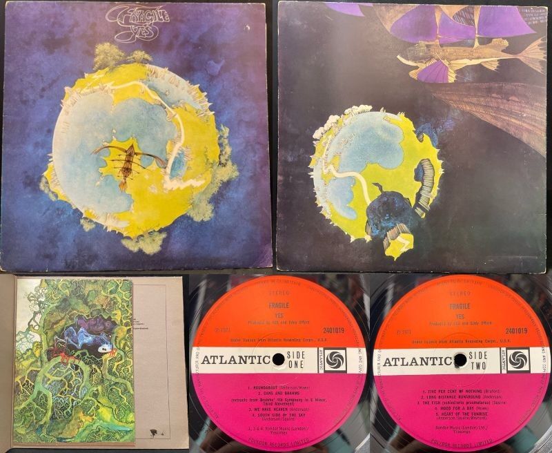 Yes Fragile レコード 英国盤 2401019 12/19(月)19:00