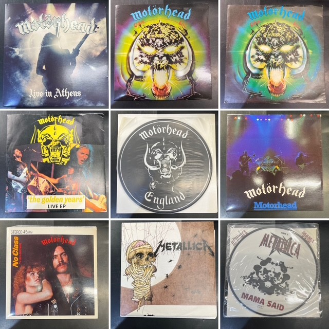 MOTORHEAD/METALLICA 7インチシングルまとめて入荷！ : CD・レコード