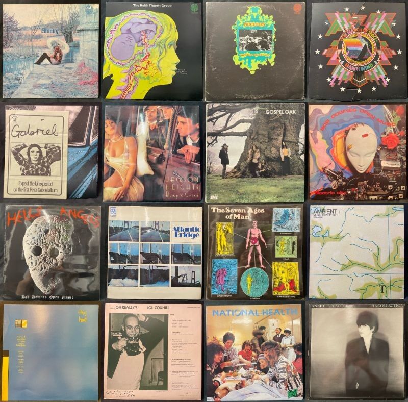 4/8(土) 「大阪ROCK廃盤レコードセール～UK & PROG.～」 : CD