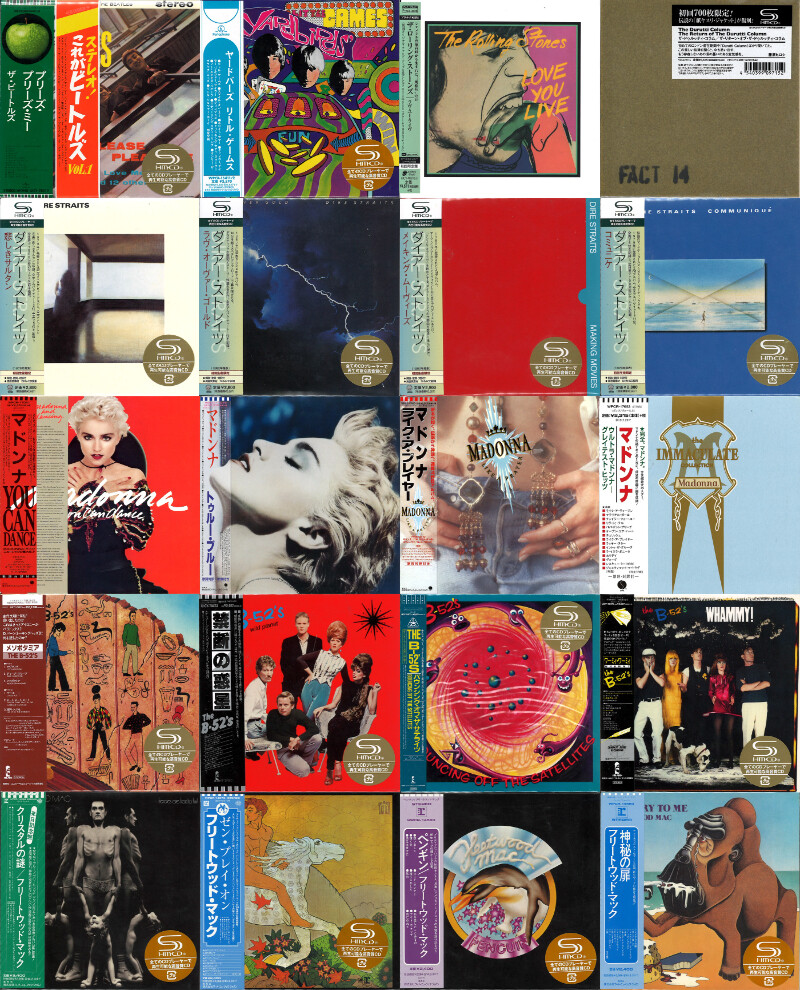 オンライン出品いたしました！ 5/5(火祝)「ROCK紙ジャケットCDセール
