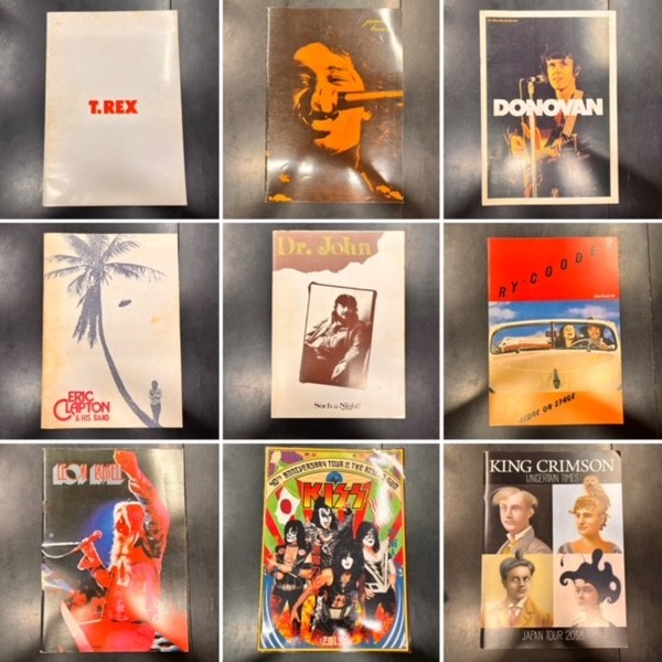 2024/6/12(水）来日公演パンフレット20点入荷！ : CD・レコード