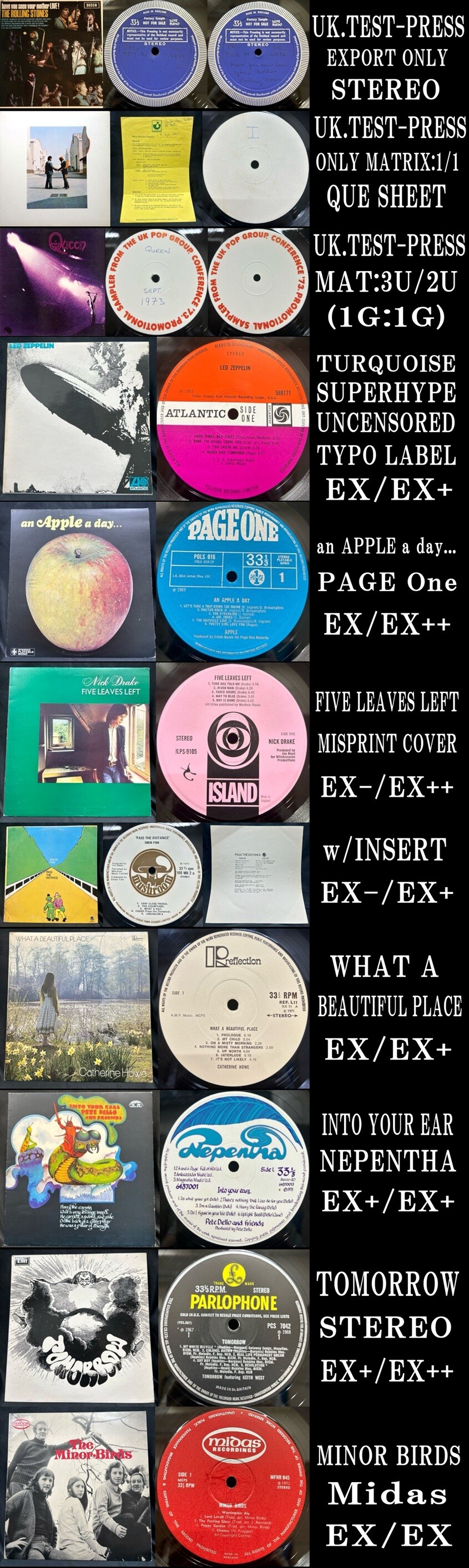 6/13(土) 「大阪PREMIUM UK/EUROレコードセール」 : CD・レコード 販売