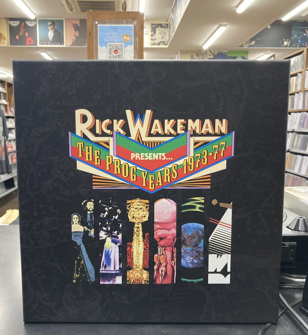 未使用品 RICK WAKEMAN SHM-CD BOX 紙ジャケ 8枚タイトル
