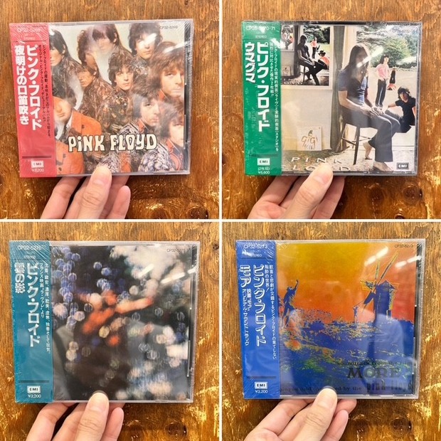 ピンク・フロイド LPレコード　４枚セット ピリク・フロイド!?】ピンク・フロイド旧規格CD未開封で4点