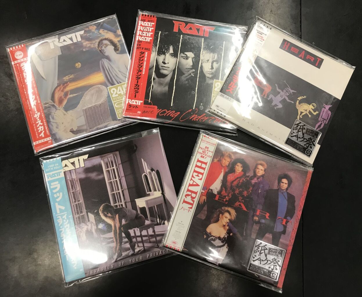 9/4(月)【中古メタル/CD】ハート、ラットの紙ジャケCD入荷いたし 9/4(月)【中古メタル/CD】ハート、ラットの紙ジャケCD入荷いたし