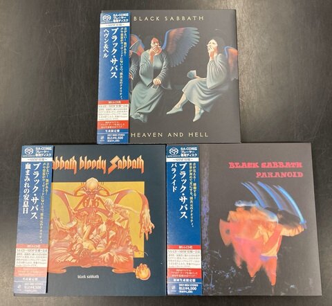 中古ROCK/CD】ブラック・サバスのSACD紙ジャケットが入荷しま 中古ROCK/CD】ブラック・サバスのSACD紙ジャケットが入荷しま