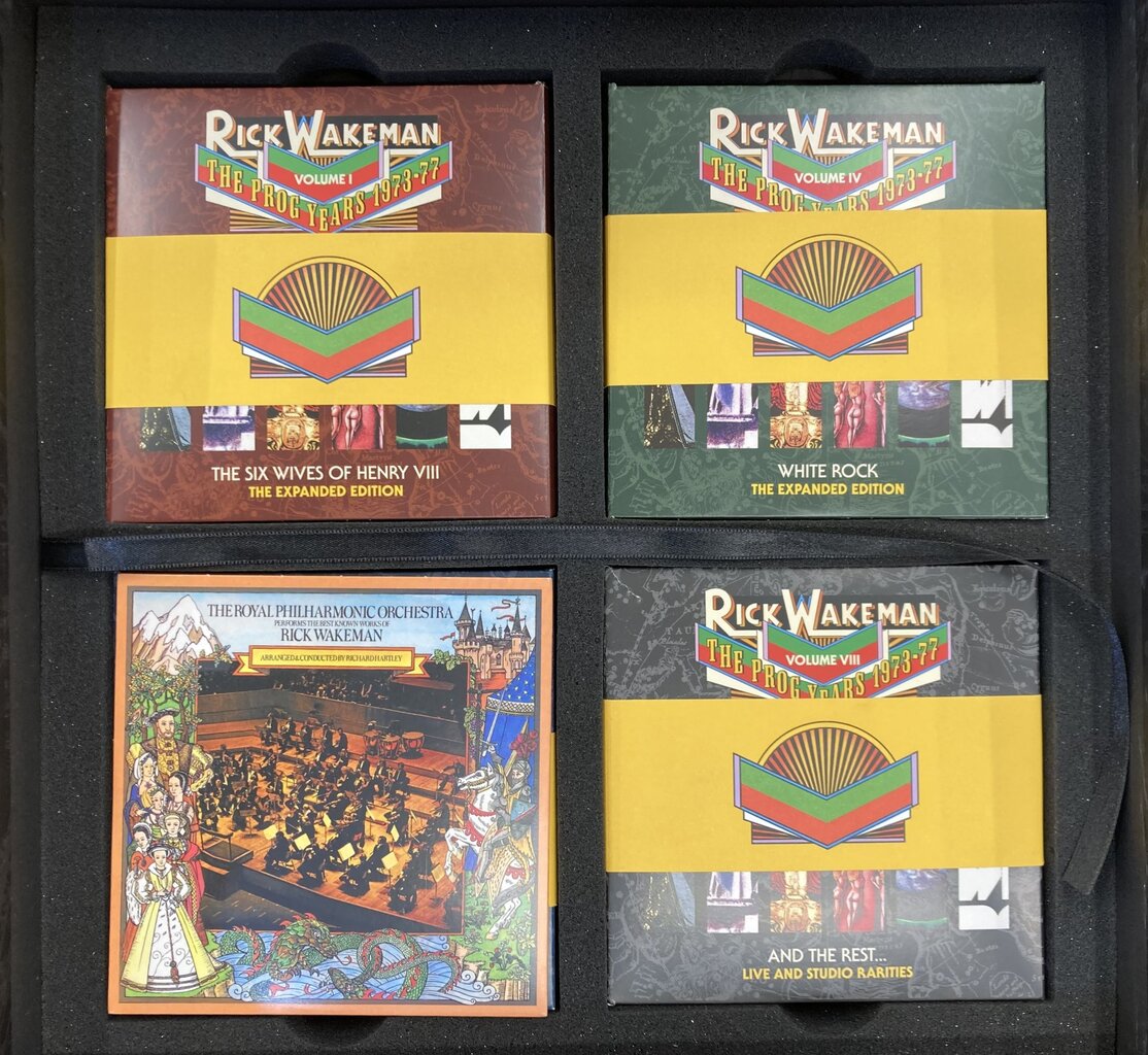 未使用品 RICK WAKEMAN SHM-CD BOX 紙ジャケ 8枚タイトル