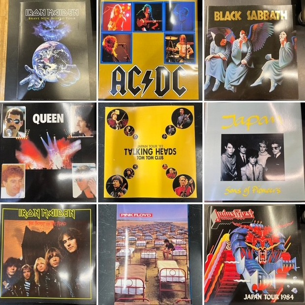 AC/DC　来日　ツアーパンフレット　３冊　セット　まとめ 来日公演パンフレット58点まとめて入荷！ : CD・レコード 販売/買取