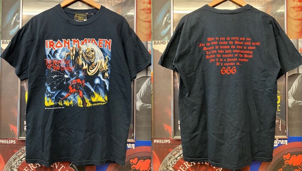 古着 バンドTシャツ IRON MAIDEN､DANGER DANGERなど20点程入荷