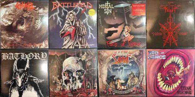 11/29(土) 「HARD ROCK / HEAVY METAL廃盤レコードセール～10th