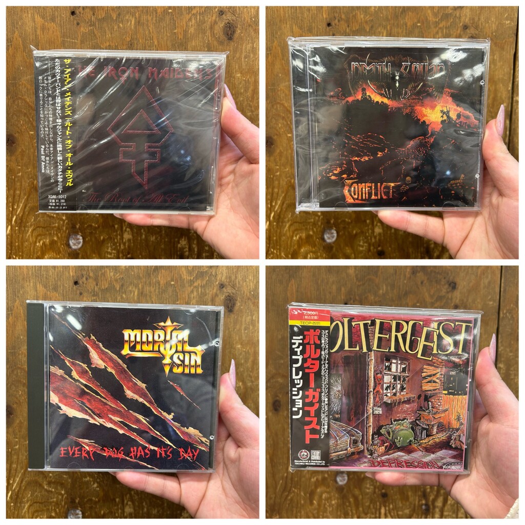 廃盤】メタル稀少CDまとめて入荷いたしました【スラッシュ】 : CD