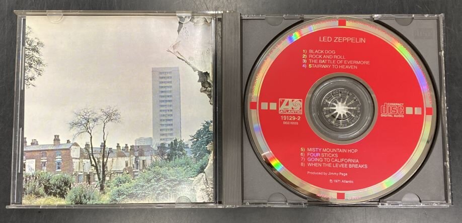 中古CD】レッドツェッペリン4TH、旧規格CD入荷いたしました 中古CD】レッドツェッペリン4TH、旧規格CD入荷いたしました