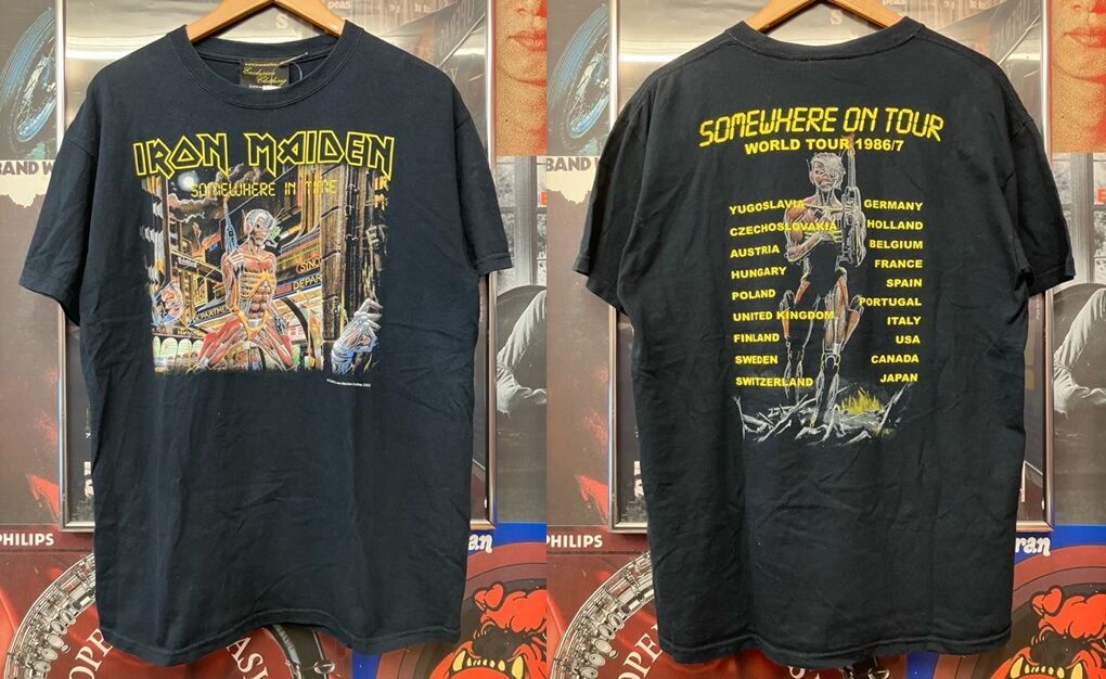 古着 バンドTシャツ IRON MAIDEN､DANGER DANGERなど20点程入荷致しまし