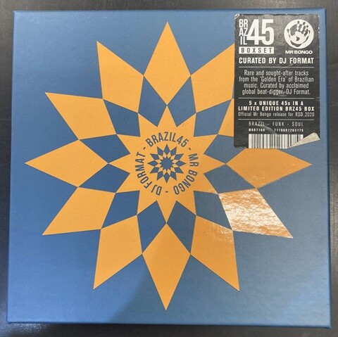中古WORLD/レコード】BRAZIL45の7インチボックスセットが各種入荷