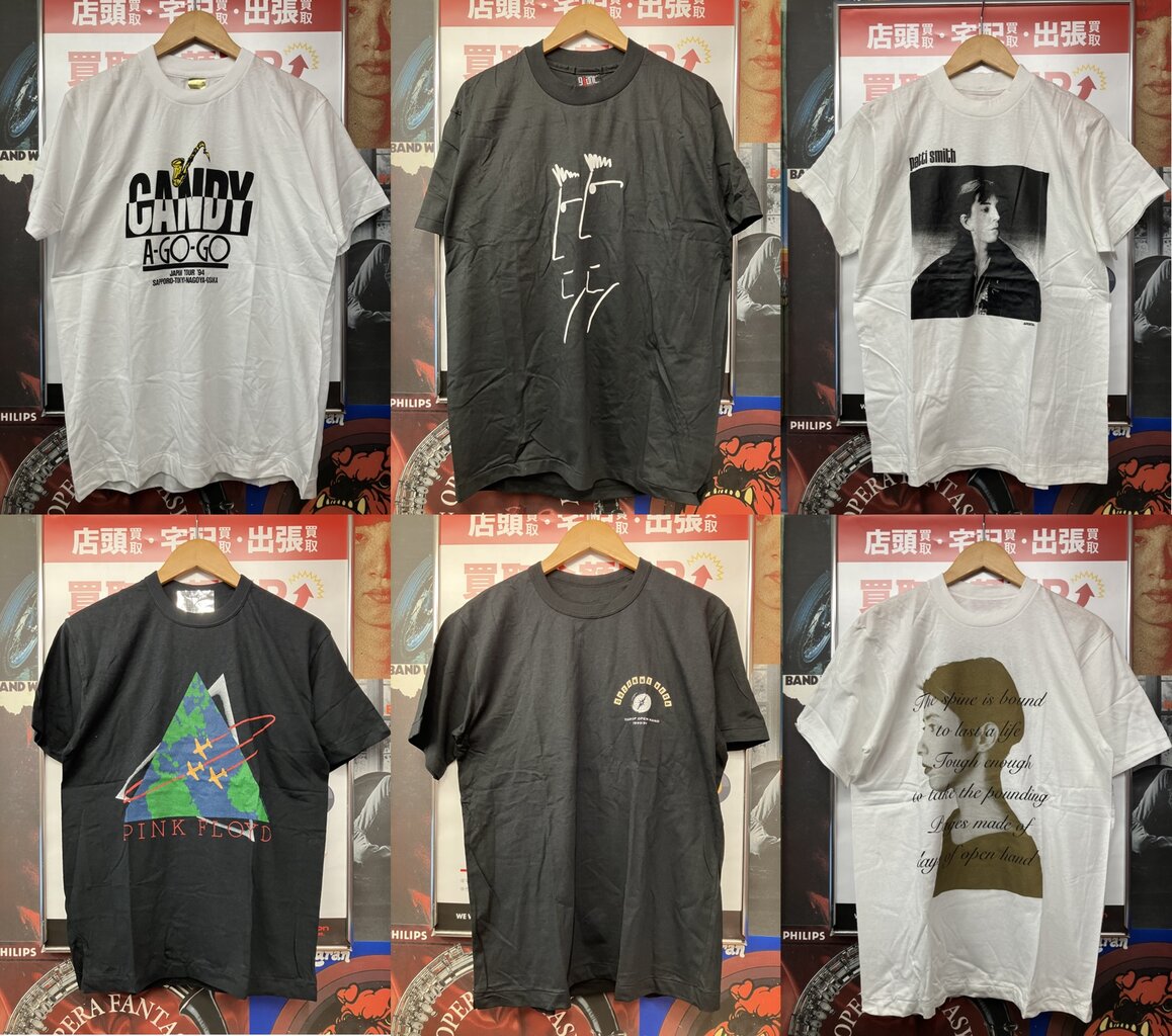 7/21(日)デッドストック祭 80s 90s バンドTシャツ放出致します 7/21(日)デッドストック祭 80s 90s バンドTシャツ放出致します