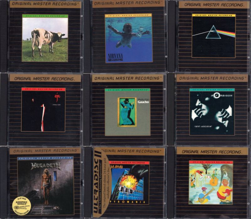 名盤シリーズ モービル・フィデリティ社製 高音質24KT GOLD CD