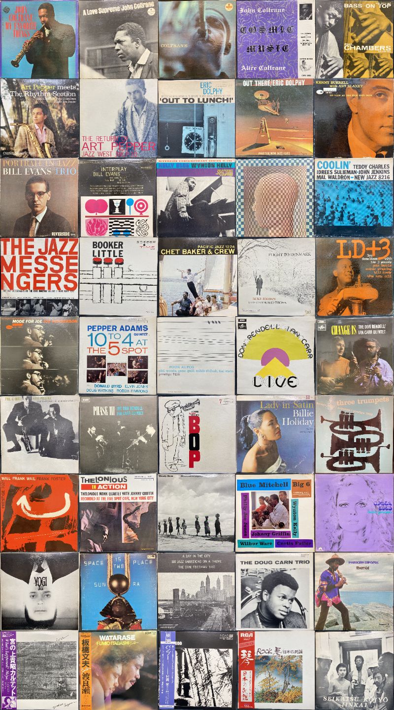 オンライン出品いたしました 12/6(土) 「JAZZ廃盤レコードセール～10th