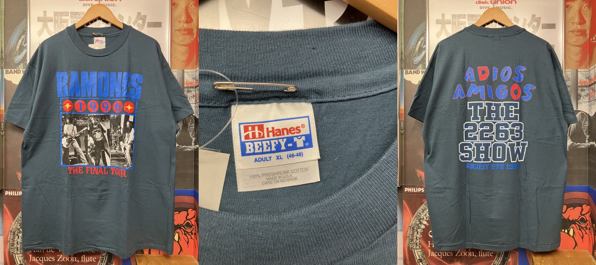 RAMONES 1996年解散ツアーTシャツ入荷! : CD・レコード 販売 RAMONES 1996年解散ツアーTシャツ入荷! : CD・レコード 販売