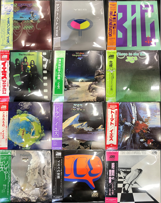 2/11(土)【中古プログレ/CD】YESのSACD7インチジャケットがまとめて