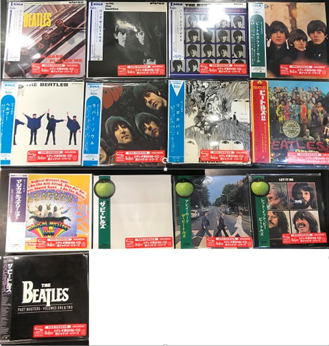 ☆Z209☆The Beatles 紙ジャケットCD 10枚まとめ☆良品多数-