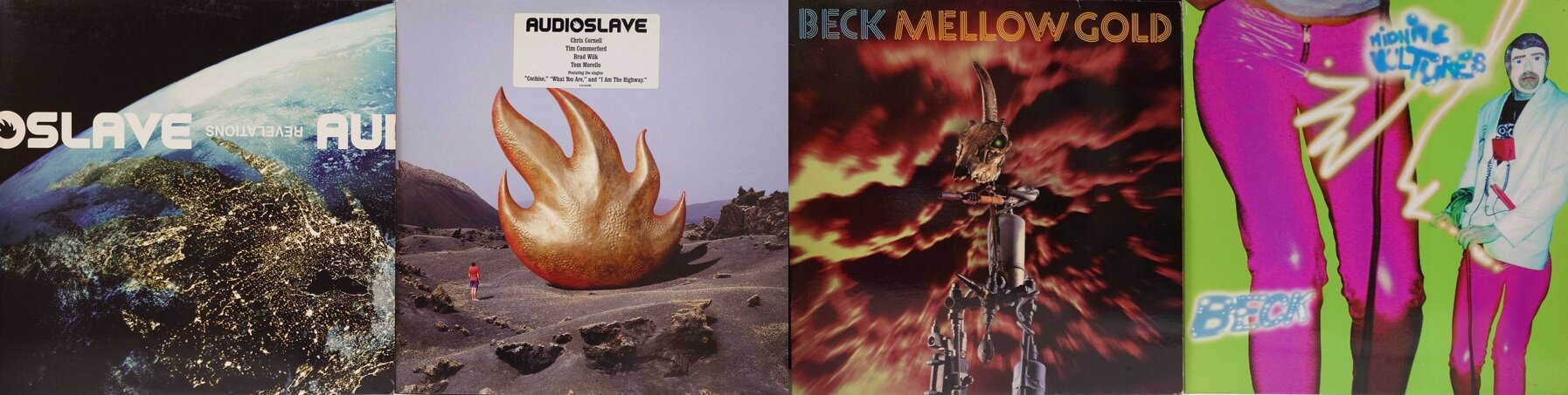 AUDIOSLAVE OUT OF EXILE 青色レコード