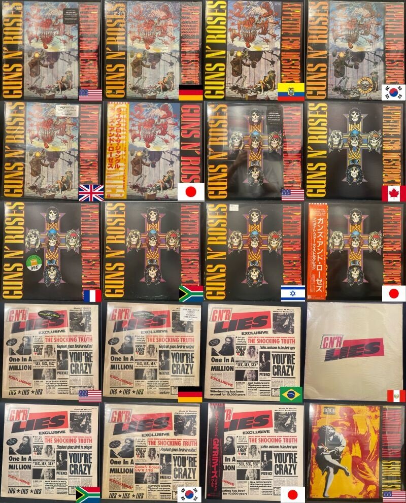 オンラインに出品いたしました!6/9(日) 「GUNS N' ROSES RECORD オンラインに出品いたしました!6/9(日) 「GUNS N' ROSES RECORD