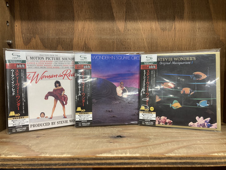 中古SOUL/CD】スティーヴィーワンダーの廃盤SHM-CDが3点入荷