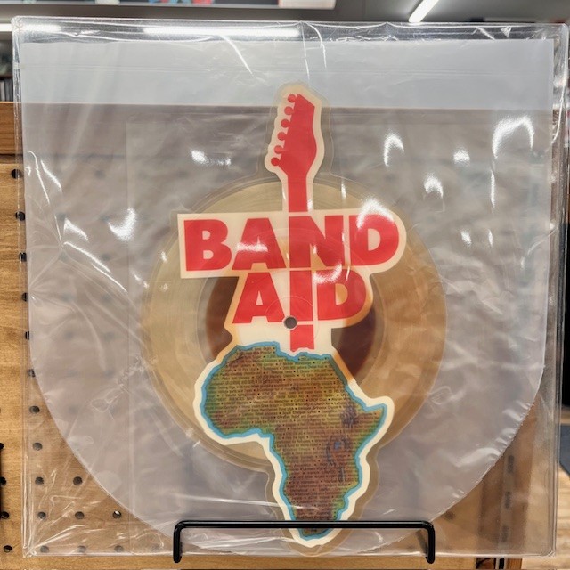 かわいい！】TOTO、BAND AIDピクチャーディスク仕様レコード3点