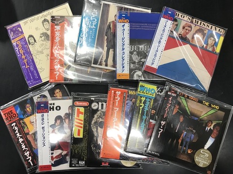 CDまとめ売り 9/18(日)【中古ロック/CD】 ザ・フー 紙ジャケまとめて入荷しま