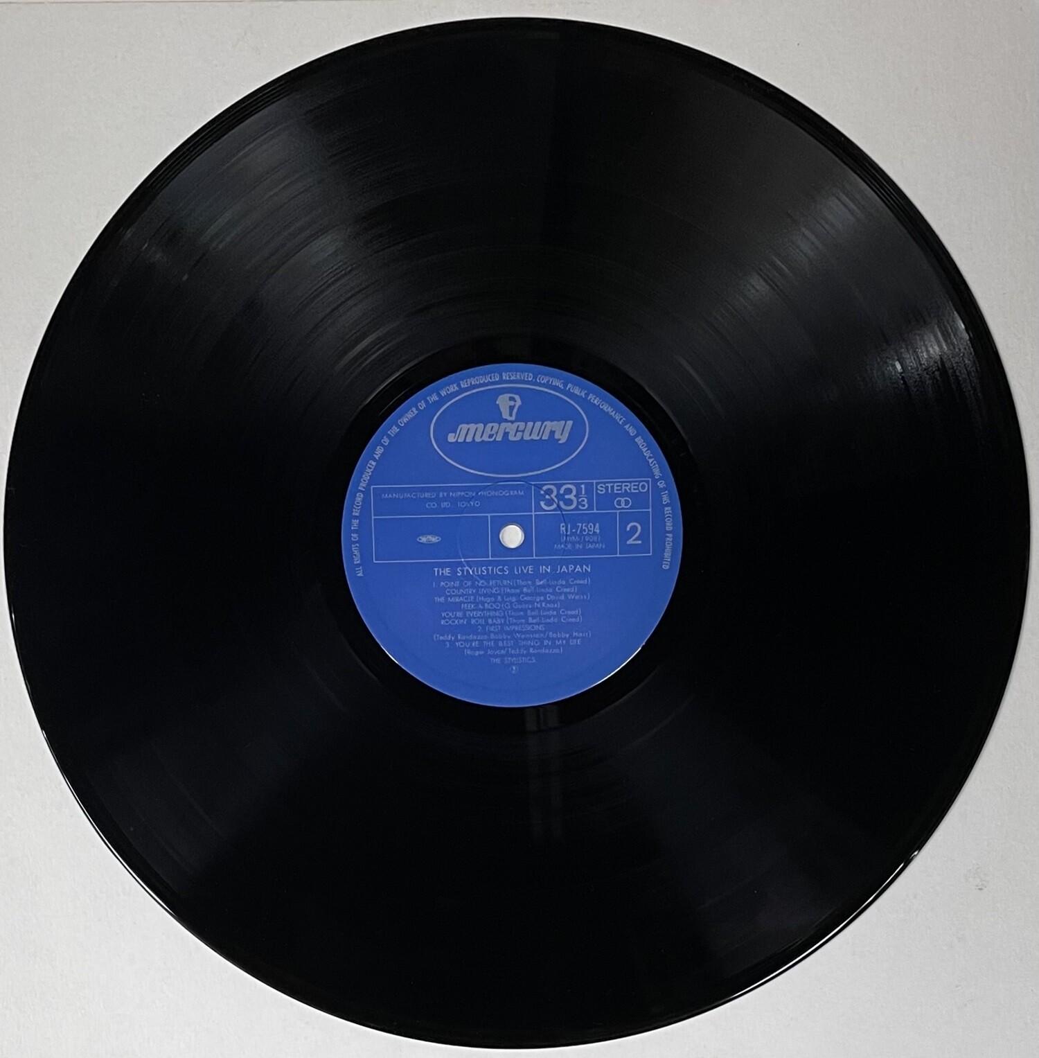 中古/SOUL/FUNK】スタイリステツクス - STYLISTICS / ライブ