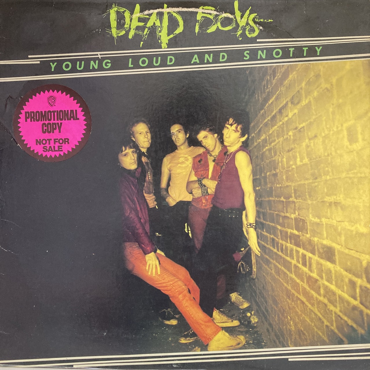 PUNK/中古レコード】DEAD BOYS大名盤1st YOUNG LOUD AND SNOTTY