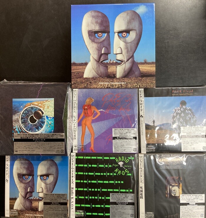 中古紙ジャケットCD/プログレ】ピンク・フロイドの豪華6タイトル紙
